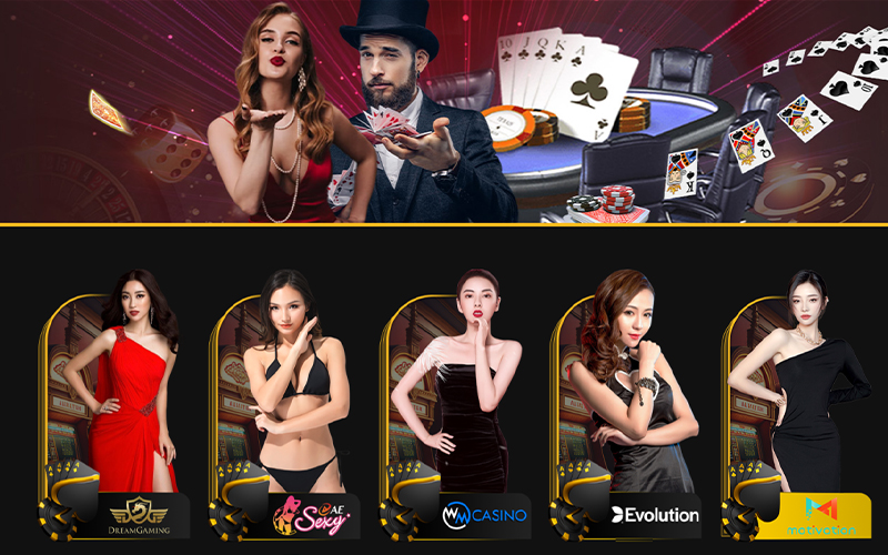 Sảnh Casino nổi bật với dàn Dealer xinh đẹp đến từ nhiều quốc gia